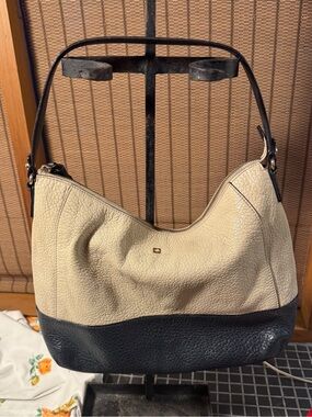 Kate Spade New York Grove court Lexie shoulder Buttermilk and navy 2012/2013